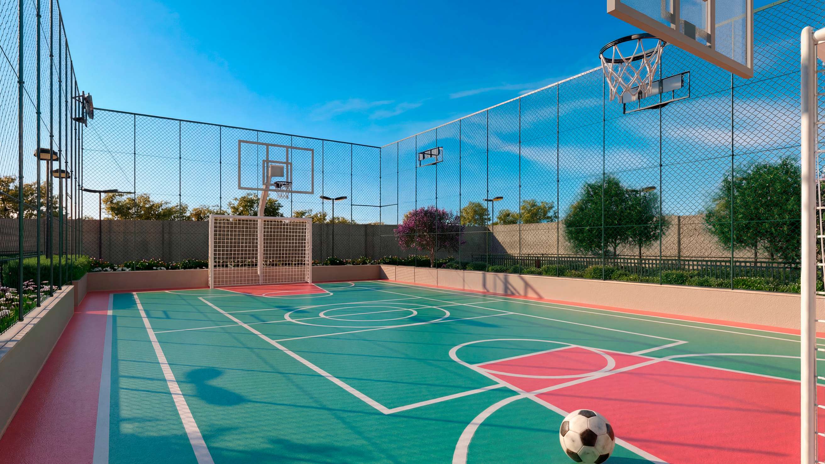 Quadra recreativa
