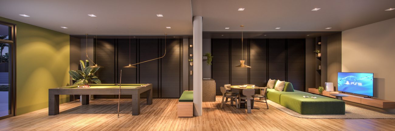 Sala de jogos do Auten Jundiaí