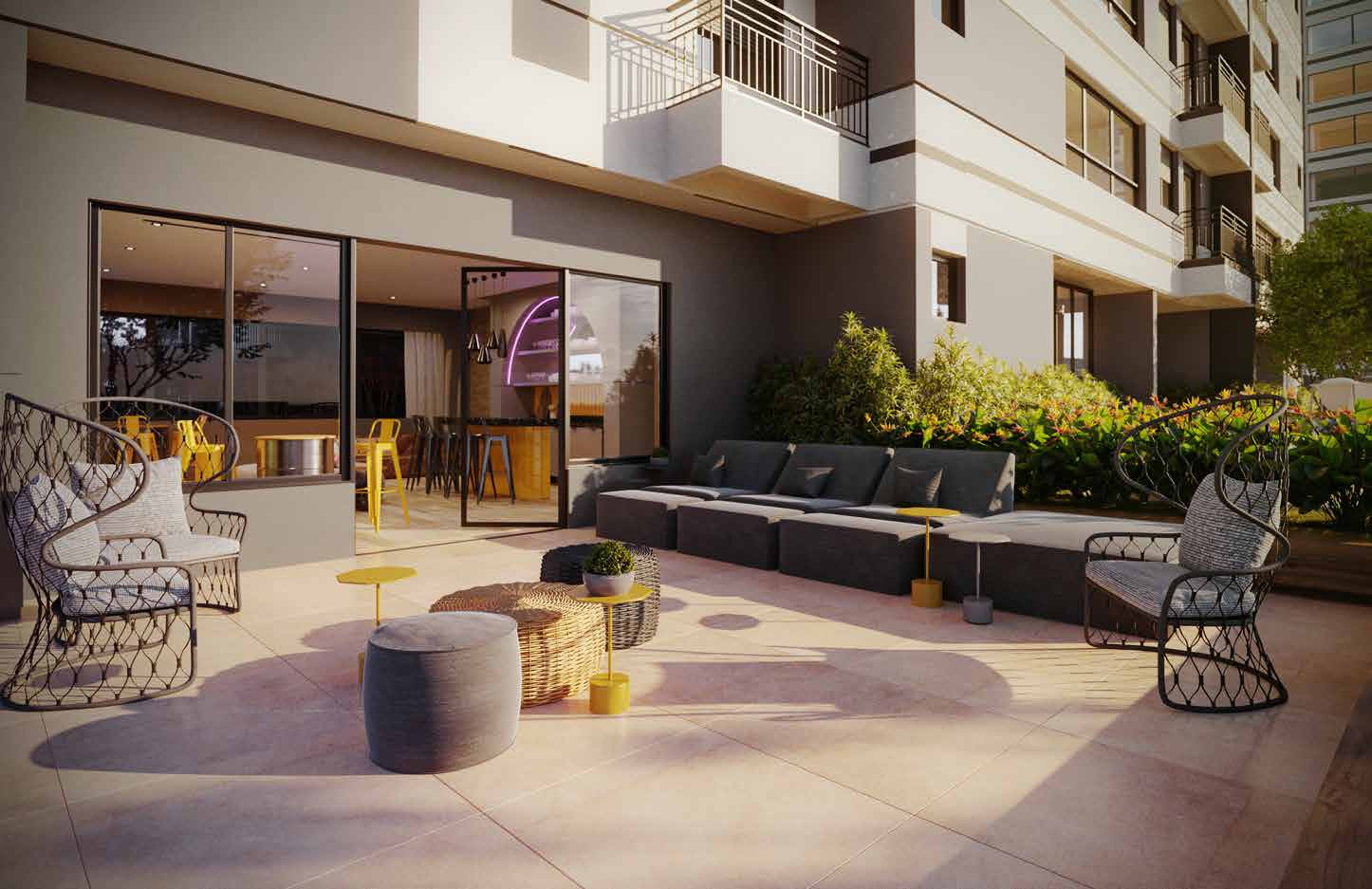 Perspectiva ilustrada, Lounge social