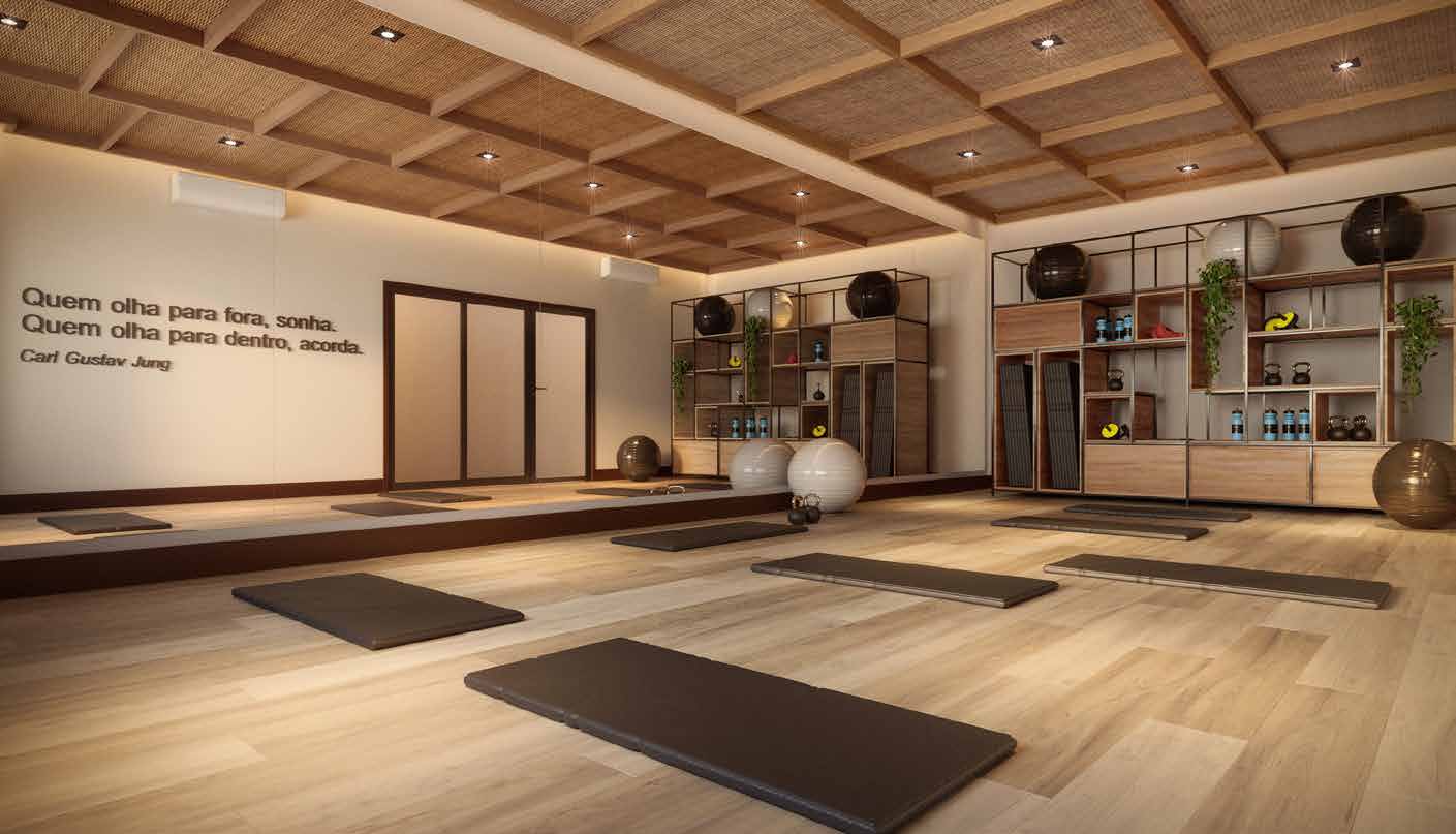 Perspectiva ilustrada, Yoga & pilates