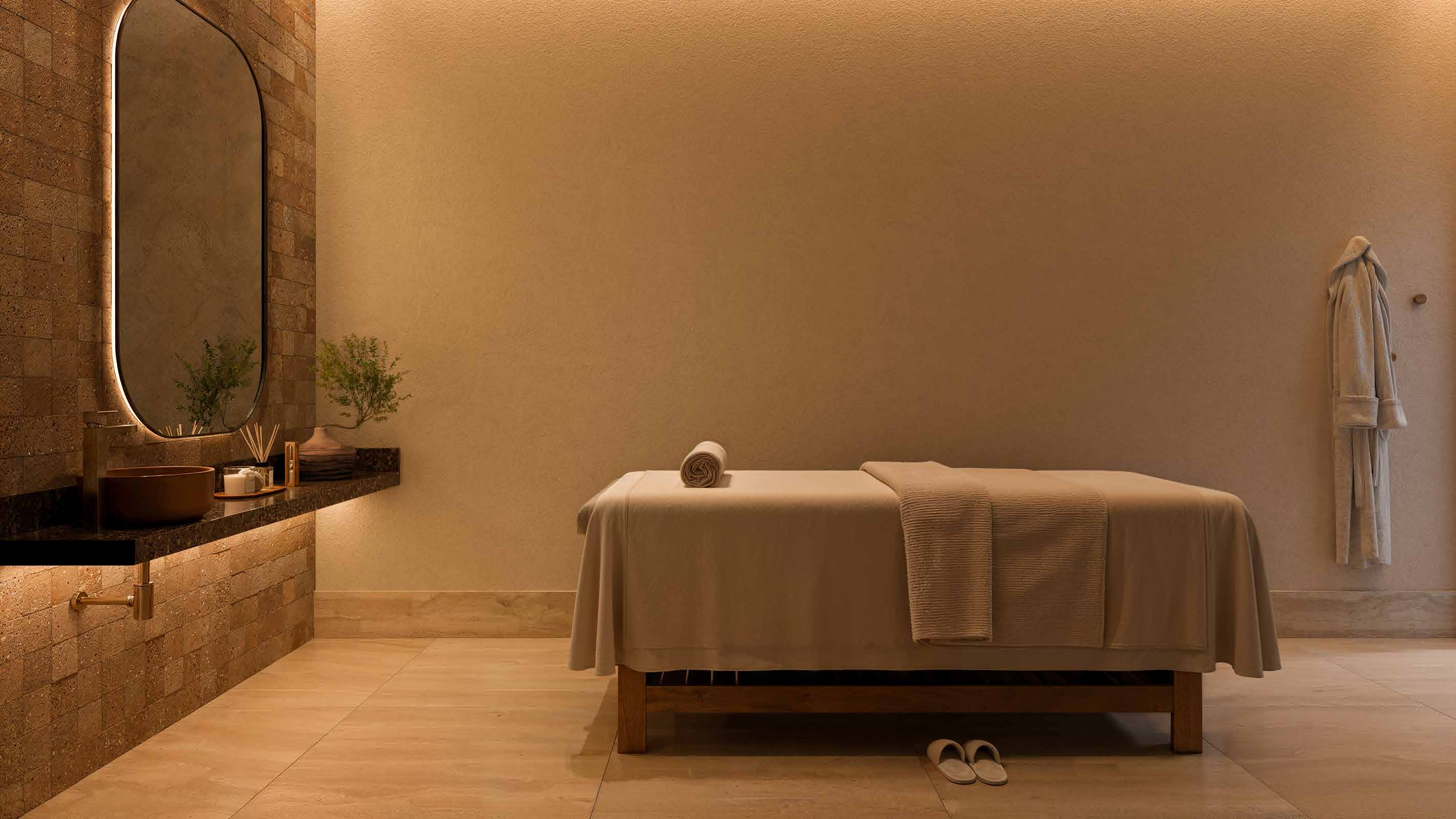Espaço massagem e spa