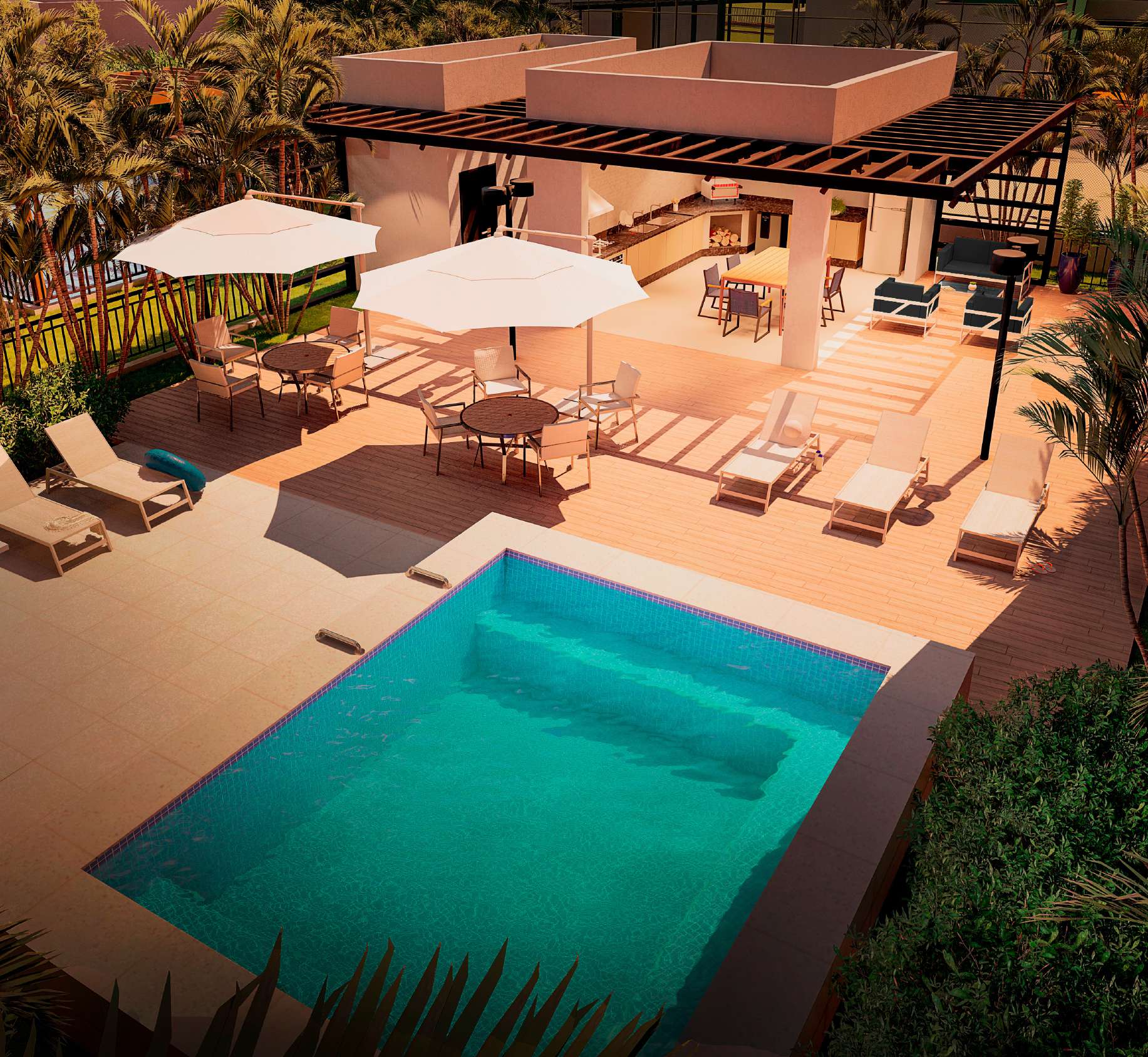 Club Prime, piscina privativa